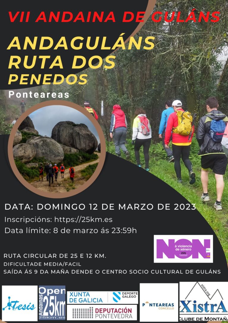 Cartel AndaGuláns25km